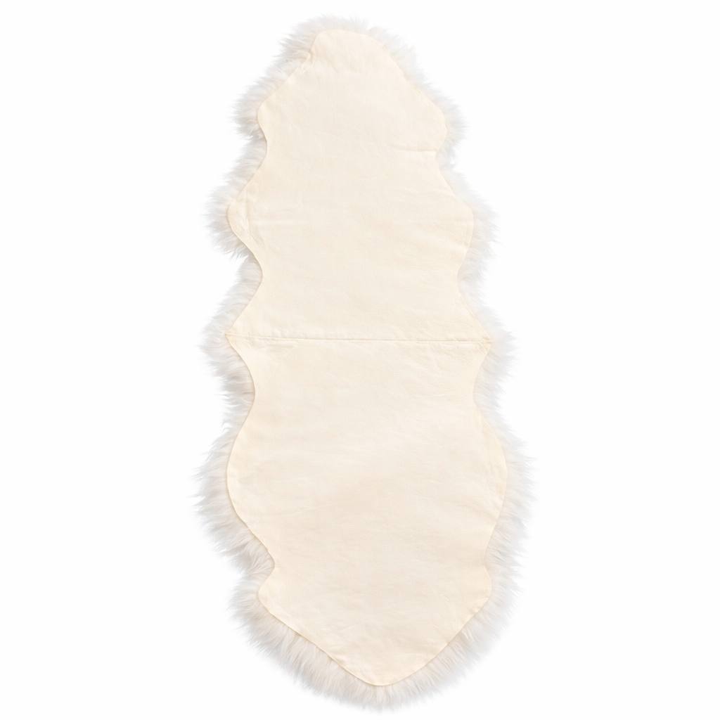 Australian Sheepskin Rug 185×65cm Long Wool Double Sheepskin