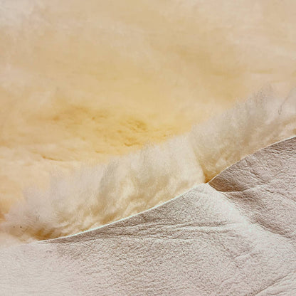 Premium Australian Sheepskin Rug 136×65cm Short Wool Cream Rug