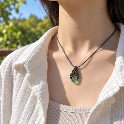 Macramé Pendant DIY Tutorial – Step-by-Step PDF + Video